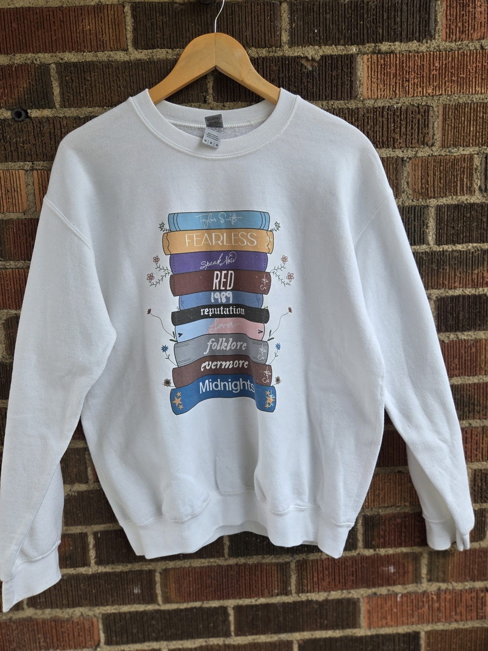 T.S. 'Eras' Book Stack Crewneck
